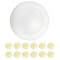 Nuwatt 5/6" LED Flush Mount Ceiling Light, Dimmable Retrofit Disk Recessed Lighting Fixture, 3000K, PK12 NW-R-DSK-6-15W-30K-12P - alternate 1